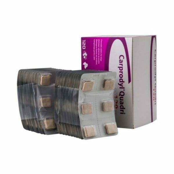 Carprodyl Quadri 120 mg 1 box / 120 tablets / | PetShopBoss.com